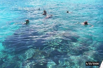 Perfect snorkeling water