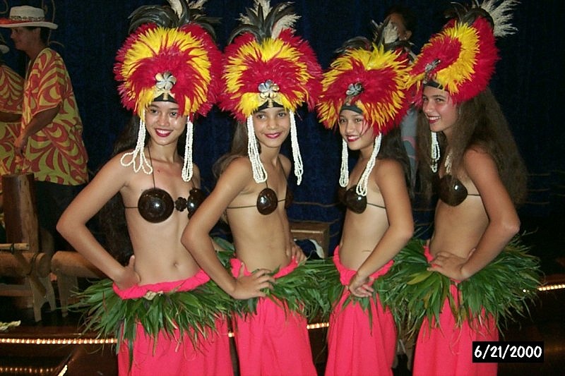 Teenage Polynesian Beauties